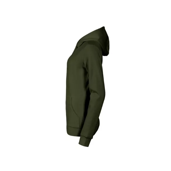 4116912 - Hanorac pentru dama - Trendy Zipper - [Military]
