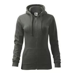 4117212-Hanorac-pentru-dama-Trendy-Zipper-Gri-Ardezie