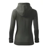 4117212-Hanorac-pentru-dama-Trendy-Zipper-Gri-Ardezie