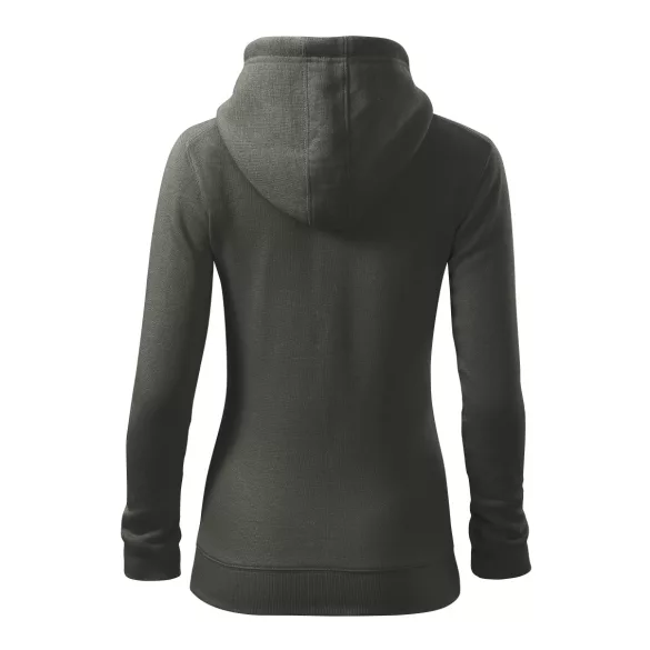 4117212-Hanorac-pentru-dama-Trendy-Zipper-Gri-Ardezie