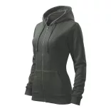 4117212-Hanorac-pentru-dama-Trendy-Zipper-Gri-Ardezie