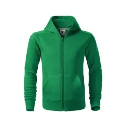   4121607 - Hanorac pentru copii - Trendy Zipper - [Verde mediu]