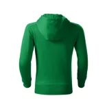 4121607 - Hanorac pentru copii - Trendy Zipper - [Verde mediu]