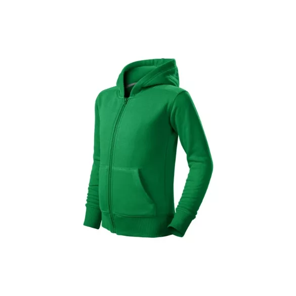 4121607 - Hanorac pentru copii - Trendy Zipper - [Verde mediu]