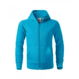 4124407-Hanorac-pentru-copii-Trendy-Zipper-Turcoaz