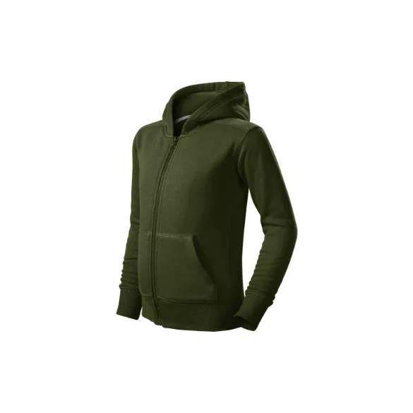 4126907 - Hanorac pentru copii - Trendy Zipper - [Military]