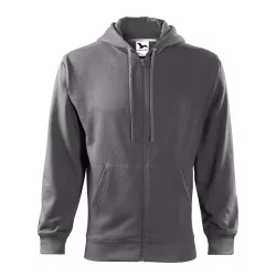 4136213-Hanorac-pentru-barbati-Trendy-Zipper-Gri-Metalic