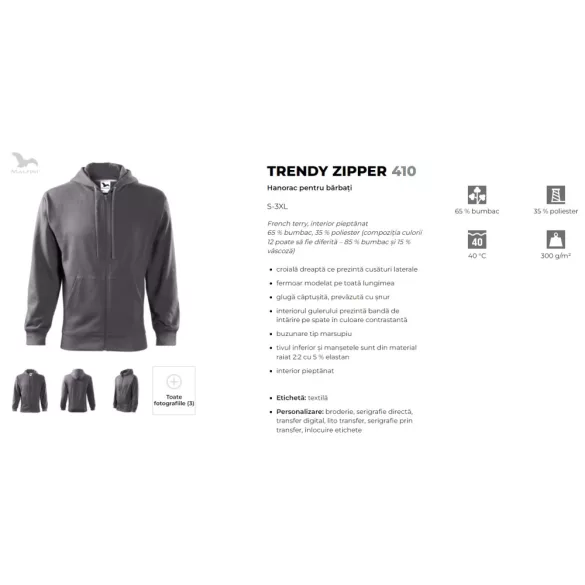 4136213-Hanorac-pentru-barbati-Trendy-Zipper-Gri-Metalic