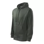 4167213-Hanorac-pentru-barbati-Trendy-Zipper-Gri-Ardezie