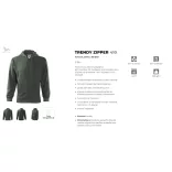 4167213-Hanorac-pentru-barbati-Trendy-Zipper-Gri-Ardezie