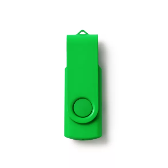 US4192-Stick-de-memorie-USB-cu-structura-principala-din-ABS-si-clema-pivotanta-corespunzatoare-RIOT-VERDE-TEI