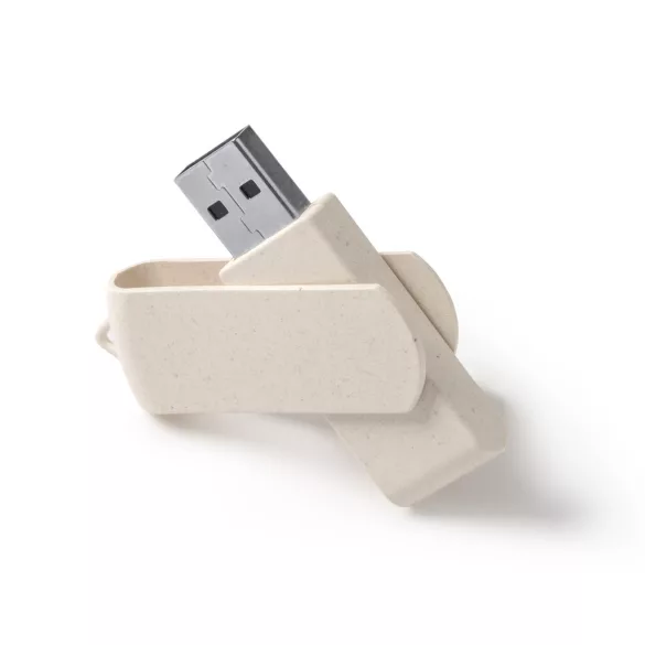 US4193-Stick-de-memorie-USB-cu-structura-principala-si-clema-pivotanta-din-fibra-de-grau-KINOX-NATURAL