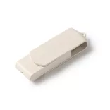 US4193-Stick-de-memorie-USB-cu-structura-principala-si-clema-pivotanta-din-fibra-de-grau-KINOX-NATURAL