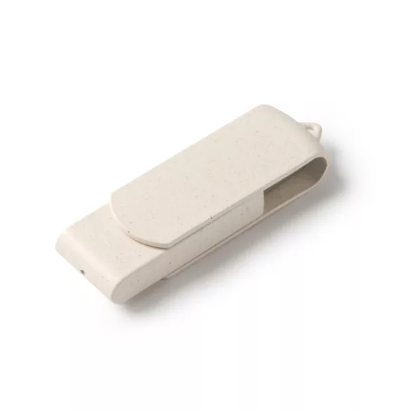 US4193-Stick-de-memorie-USB-cu-structura-principala-si-clema-pivotanta-din-fibra-de-grau-KINOX-NATURAL