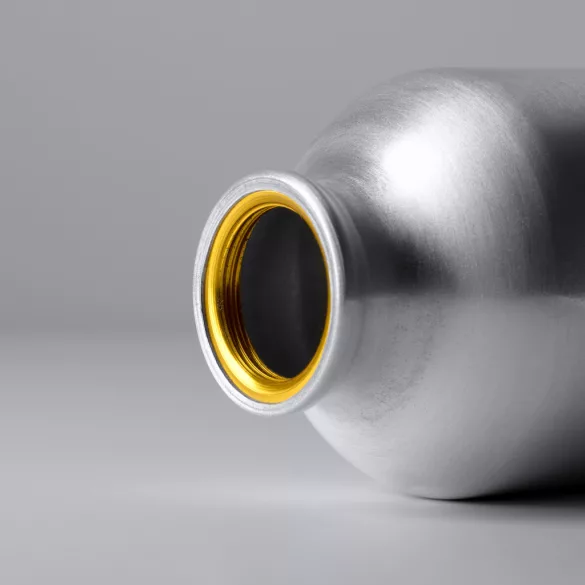 BI4204-Sticla-din-aluminiu-cu-carabina-si-capac-din-bambus-GELDA-ARGINTIU