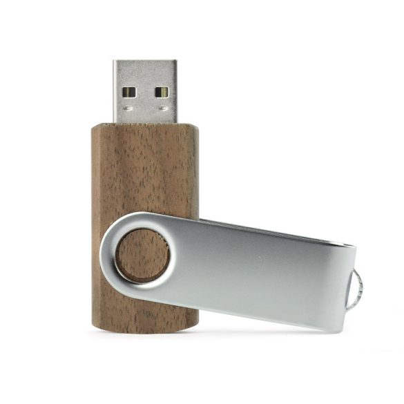 44017-Memory-stick-USB-TWISTER-WALNUT-16-GB