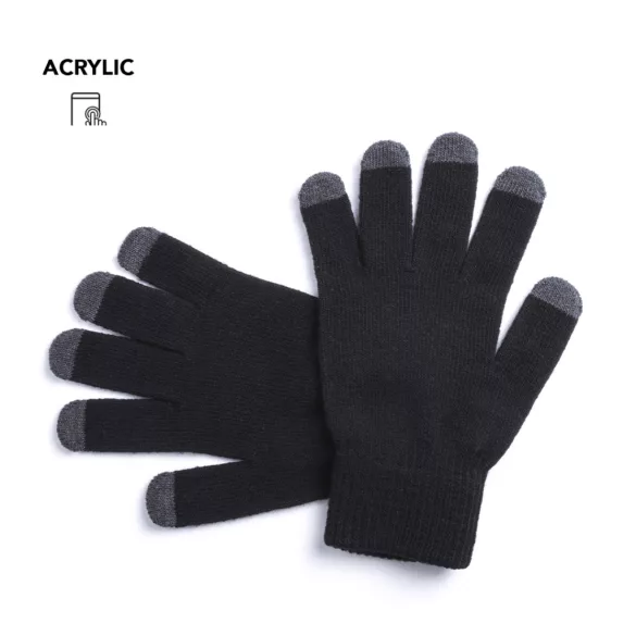 5131-195MK - Manusi cu touch - Tellar - BLACK/GREY