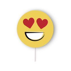 5406-316MK - Semn cu emoji - Emoty - HEART