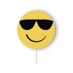 5406-317MK - Semn cu emoji - Emoty - SUNGLASS