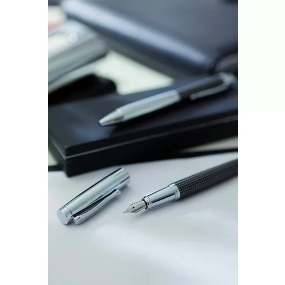 56-1101662-Set-de-birou-elegant-Noblesse-include-pix-cu-pasta-albastra