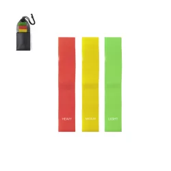 6789-MK - Set de benzi de exercitii - Bork - MULTICOLOR