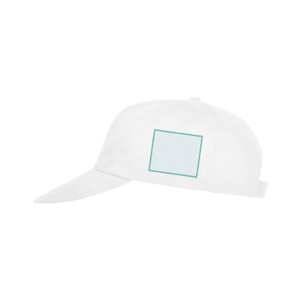 GO7000-Sapca-cu-velcro-5-panele-BASICA-ALB