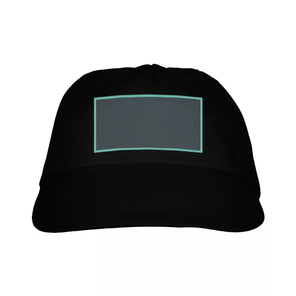 GO7000-Sapca-cu-velcro-5-panele-BASICA-NEGRU