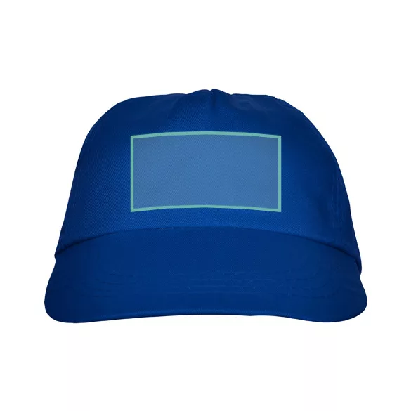 GO7000-Sapca-cu-velcro-5-panele-BASICA-ALBASTRU-ROYAL