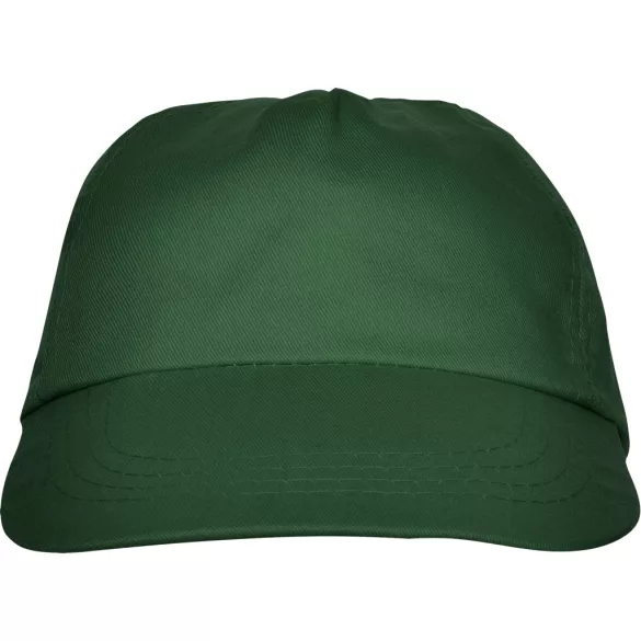 GO7000-Sapca-cu-velcro-5-panele-BASICA-VERDE-INCHIS