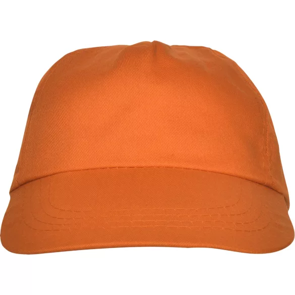 GO7000-Sapca-cu-velcro-5-panele-BASICA-PORTOCALIU