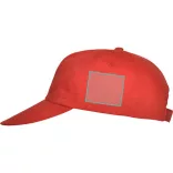 GO7000-Sapca-cu-velcro-5-panele-BASICA-ROSU