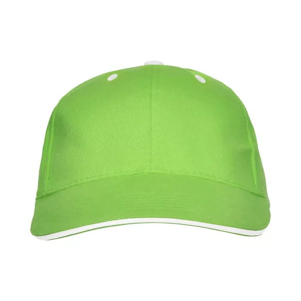 GO7008-Sapca-din-bumbac-cu-cozoroc-contrastant-6-panele-PANEL-VERDE-OASIS