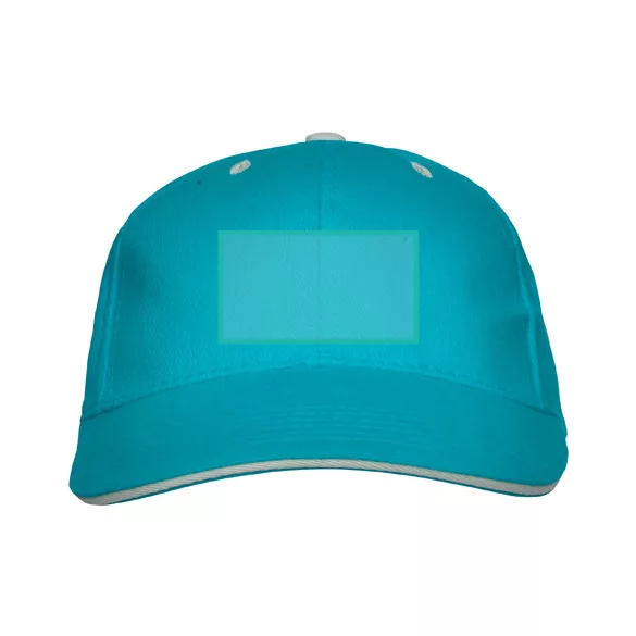 GO7008-Sapca-din-bumbac-cu-cozoroc-contrastant-6-panele-PANEL-TURCOAZ