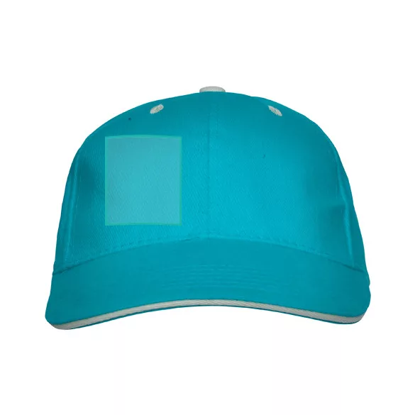 GO7008-Sapca-din-bumbac-cu-cozoroc-contrastant-6-panele-PANEL-TURCOAZ