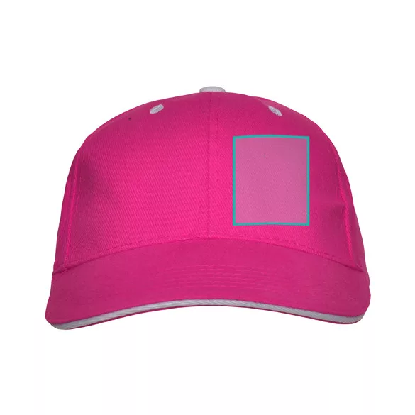 GO7008-Sapca-din-bumbac-cu-cozoroc-contrastant-6-panele-PANEL-FUCSIA