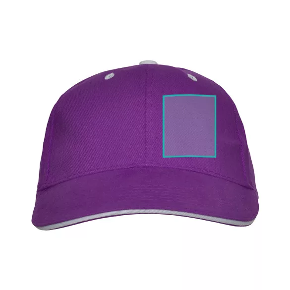 GO7008-Sapca-din-bumbac-cu-cozoroc-contrastant-6-panele-PANEL-MOV-PURPURA