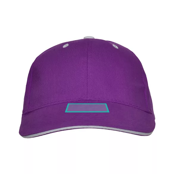 GO7008-Sapca-din-bumbac-cu-cozoroc-contrastant-6-panele-PANEL-MOV-PURPURA
