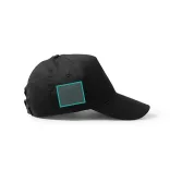 GO7009-Sapca-din-bumbac-100-reciclat-5-panele-FIDES-NEGRU