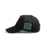 GO7009-Sapca-din-bumbac-100-reciclat-5-panele-FIDES-NEGRU