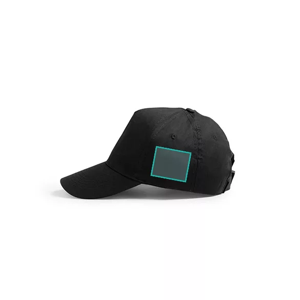 GO7009-Sapca-din-bumbac-100-reciclat-5-panele-FIDES-NEGRU
