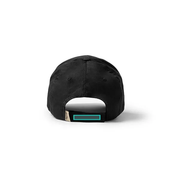 GO7009-Sapca-din-bumbac-100-reciclat-5-panele-FIDES-NEGRU