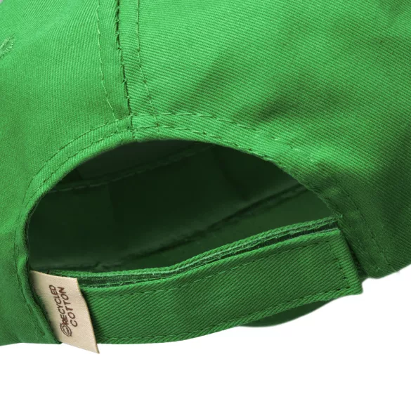 GO7009-Sapca-din-bumbac-100-reciclat-5-panele-FIDES-VERDE-TEI