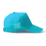 GO7019-Sapca-cu-culori-contrastante-5-panele-ERIS-TURCOAZ