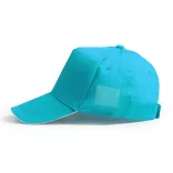 GO7019-Sapca-cu-culori-contrastante-5-panele-ERIS-TURCOAZ