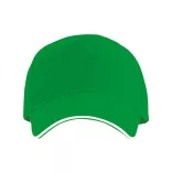 GO7019-Sapca-cu-culori-contrastante-5-panele-ERIS-VERDE-TEI