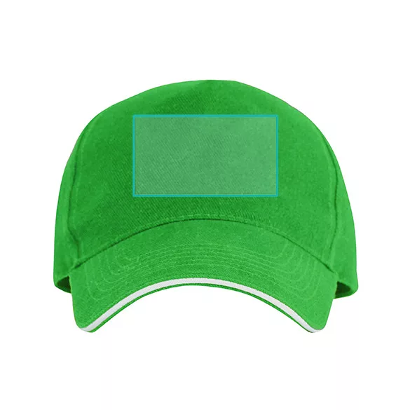 GO7019-Sapca-cu-culori-contrastante-5-panele-ERIS-VERDE-TEI