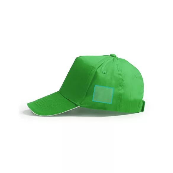 GO7019-Sapca-cu-culori-contrastante-5-panele-ERIS-VERDE-TEI