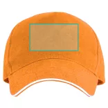 GO7019-Sapca-cu-culori-contrastante-5-panele-ERIS-PORTOCALIU