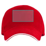 GO7019-Sapca-cu-culori-contrastante-5-panele-ERIS-ROSU