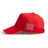 GO7019-Sapca-cu-culori-contrastante-5-panele-ERIS-ROSU